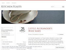 Tablet Screenshot of kitchenfeasts.com